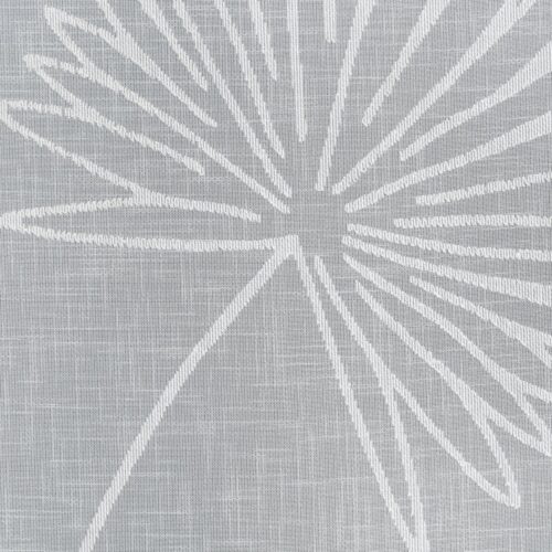 Etamine gordijn met jacquard bladmotief FAI-01