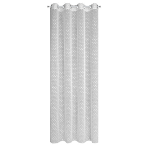 Gordijn met witte stippen FKAB-01