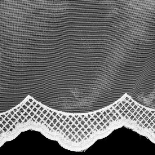 Micro mesh gordijn met borduursel FKAL-01
