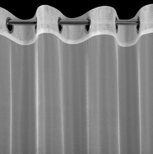 Micro mesh gordijn met borduursel FKAL-01