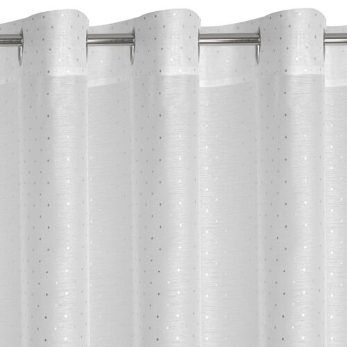 Gordijn met zilveren applicatie FKAN-01