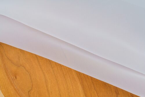 FKIF-01e Voile Gordijn met Ringen - Wit