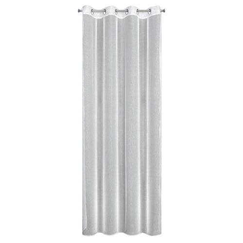 FKWP-01e Gordijn van gladde voile met fijne maasstructuur FKWP-01