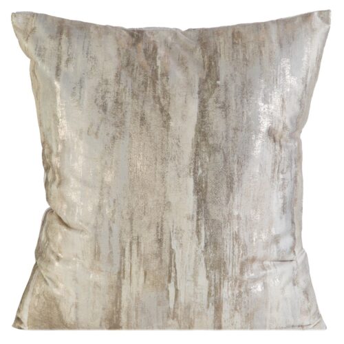 J01R-02 Fluwelen kussensloop met metallic print J01R-02