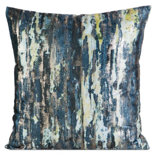 J01R-03 Fluwelen kussensloop met metallic print J01R-03