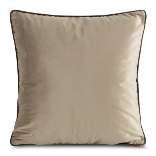 JA128-01 Fluwelen kussensloop met decoratieve bies JA128-01