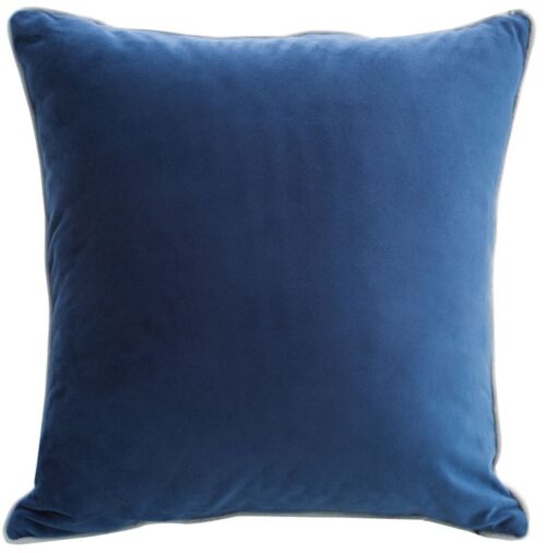 JIM-06 Marineblauw fluwelen kussensloop JIM-06