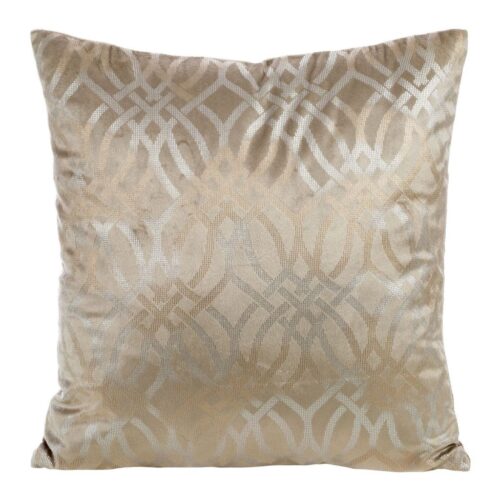 Fluwelen kussensloop met glanzende print JWW-01