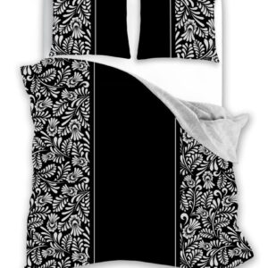 Katoenen dekbedovertrek met ornament PER-142