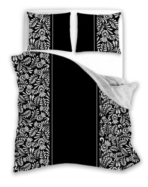 PER-142 Katoenen dekbedovertrek met ornament PER-142