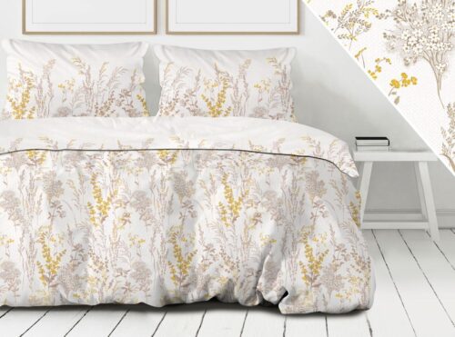 PFX-22 Dekbedovertrek premium katoen wilde bloemen PFX-22