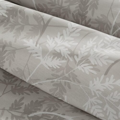 PTO-013a Renforce Deluxe katoenen dekbedovertrek PTO-013 crème bloemen