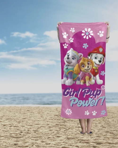 Paw Patrol RD-135 gelicentieerde katoenen handdoek