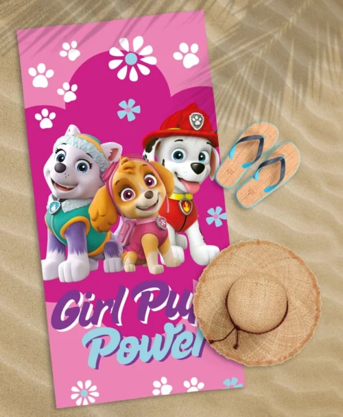 Paw Patrol RD-135 gelicentieerde katoenen handdoek