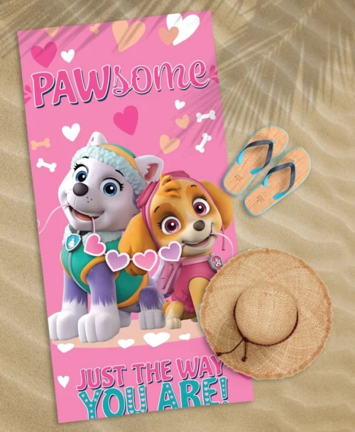 Paw Patrol RD-138 gelicentieerde katoenen handdoek