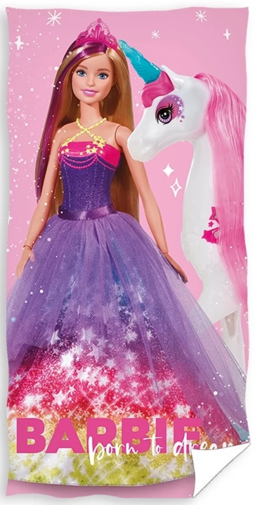 RDC-419 Barbie katoenen handdoek RDC-419