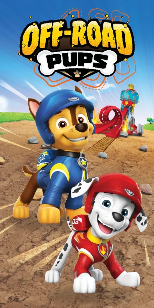 RDC-423 Paw Patrol katoenen handdoek RDC-423