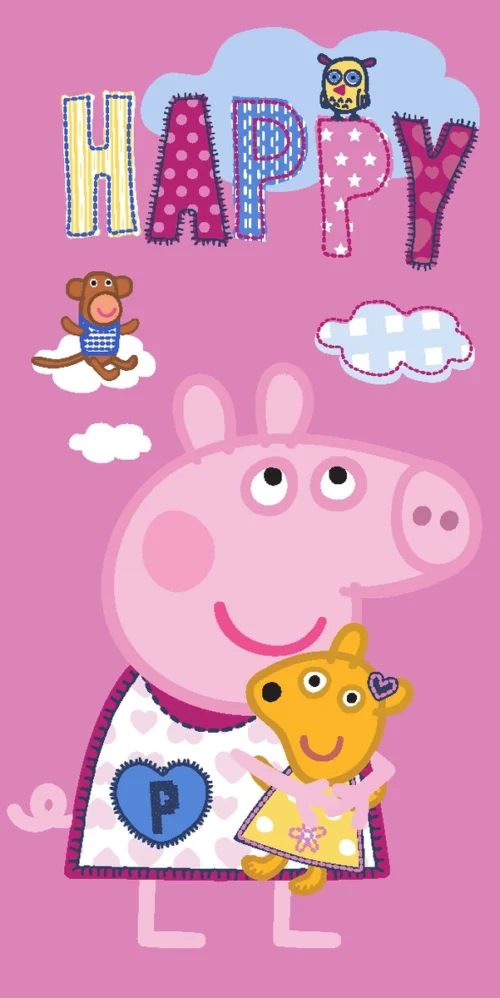 RDC-432 Katoenen handdoek Peppa Pig RDC-432