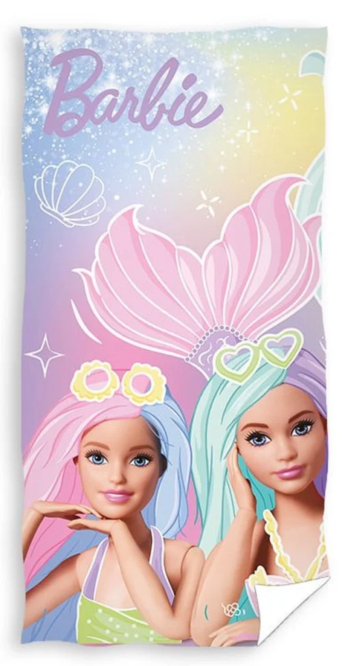 RDC-435 Barbie katoenen handdoek RDC-435