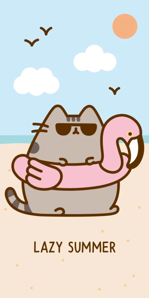 RDC-439 Pusheen katoenen handdoek RDC-439