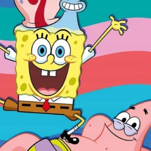 Spongebob RDE-103 gelicentieerde katoenen handdoek