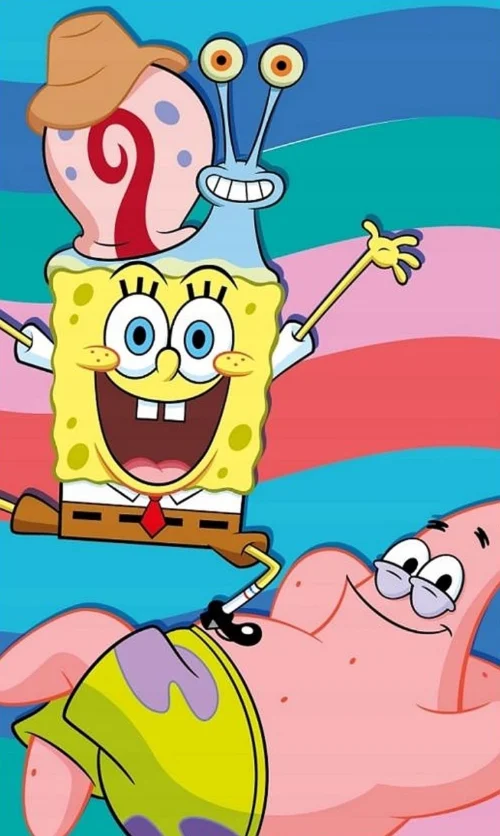 Spongebob RDE-103 gelicentieerde katoenen handdoek