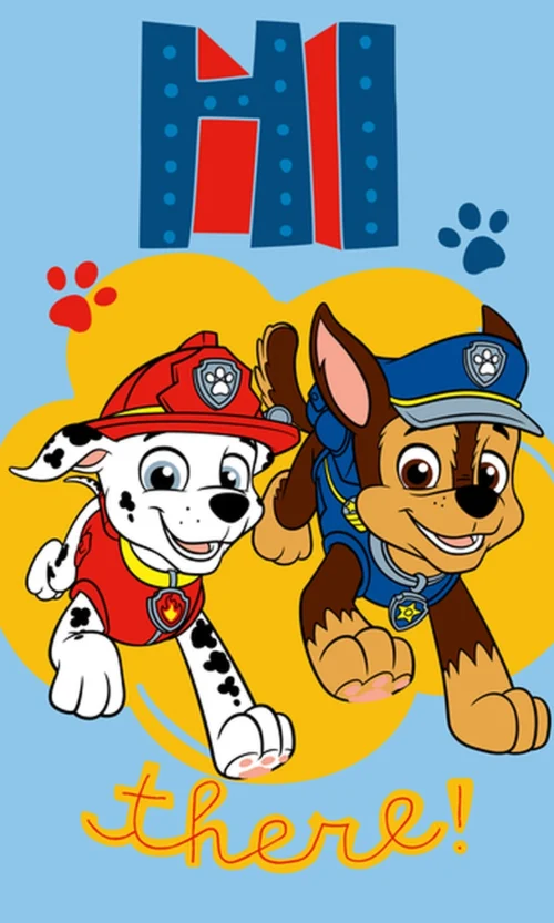 RDE-79 Paw Patrol RDE-79 gelicentieerde katoenen handdoek