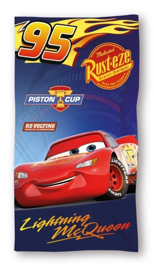RDY-65 Cars RDY-65 gelicentieerde katoenen handdoek
