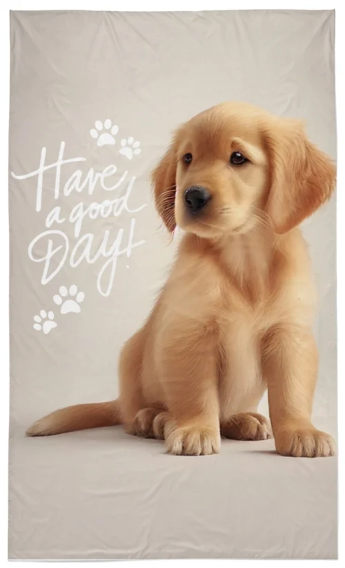 RW-14 Puppy katoenen handdoek RW-14