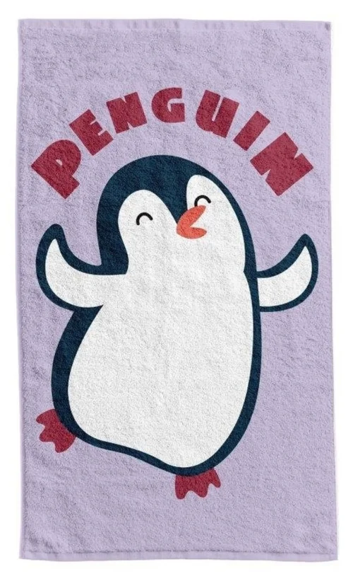 RWB-06 Katoenen handdoek Penguin RWB-06