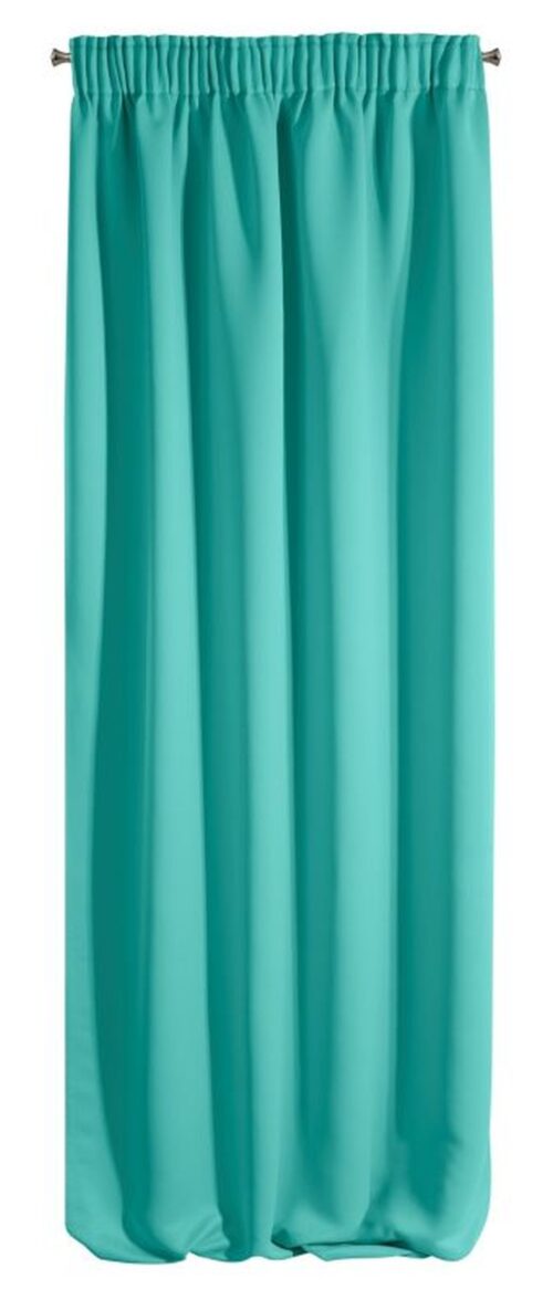 ZBG-09b Verduisterend Plooigordijn - Turquoise