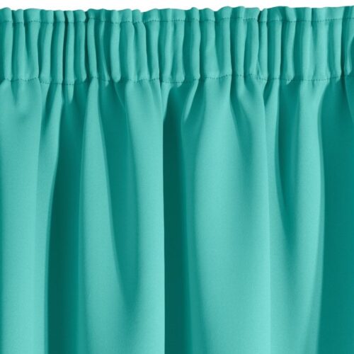 ZBG-09c Verduisterend Plooigordijn - Turquoise