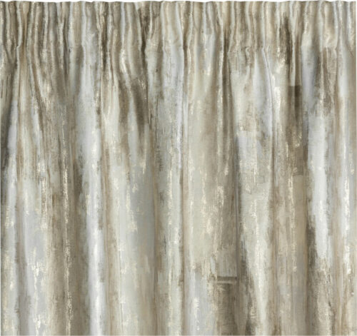 Velours gordijn met metallic print ZDL-02