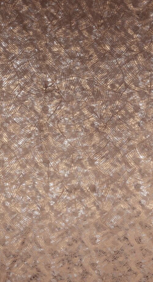 Velours gordijn met metallic print ZDQ-03