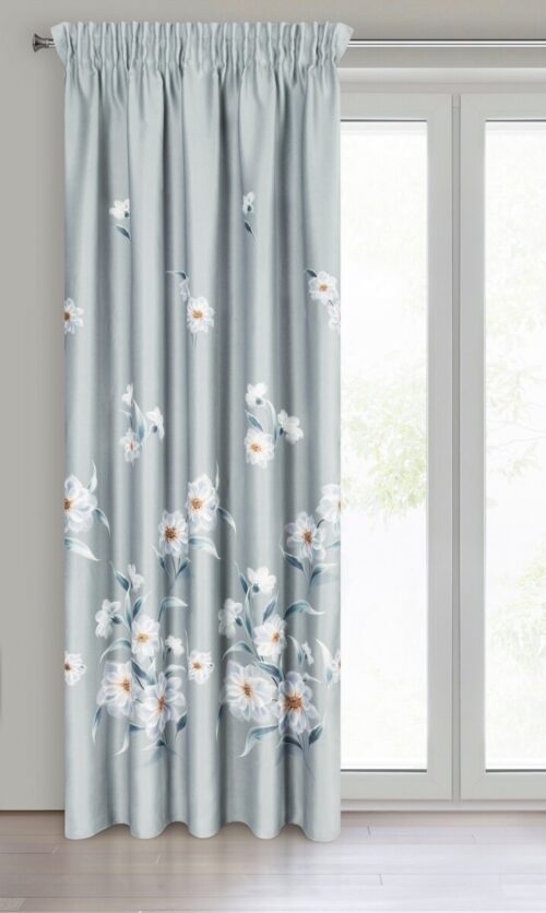 ZFJ-01 Verduisteringsgordijn met bloemenprint ZFJ-01