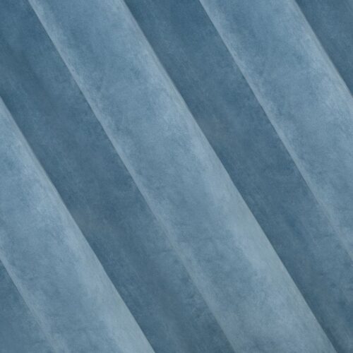 ZKAK-24c Velours ringgordijn blauw ZKAK-24