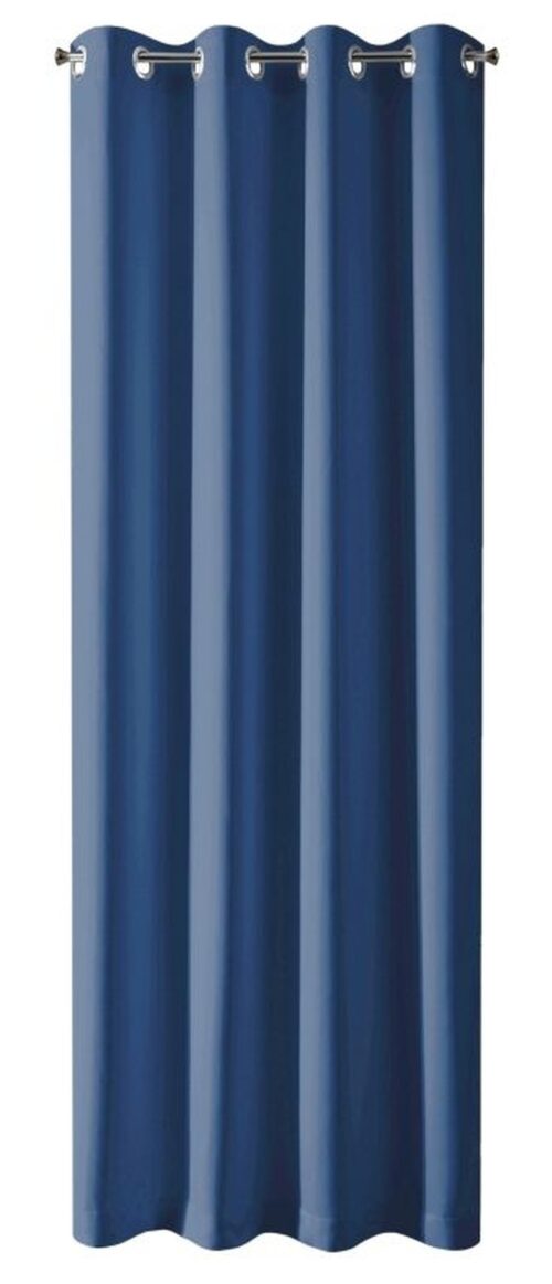ZKBG-10b Verduisterend Ringgordijn - Blauw