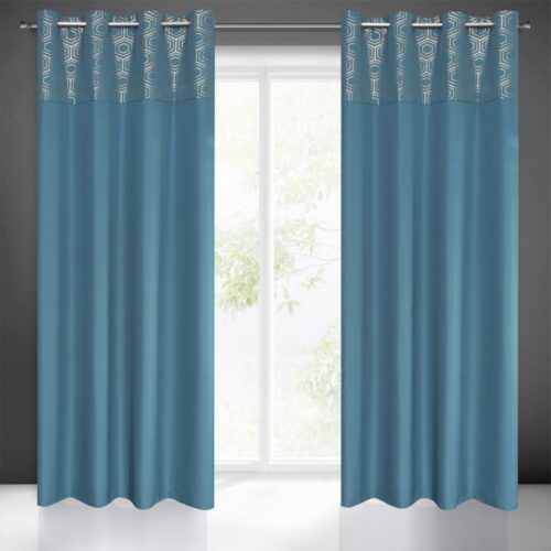 Decoratief gordijn met ringen ZKDC-04