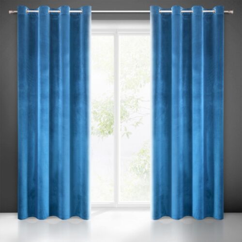 ZKDN-03 Velours gordijn met ringen ZKDN-03