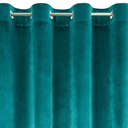 ZKDN-05a Velours gordijn met ringen ZKDN-05