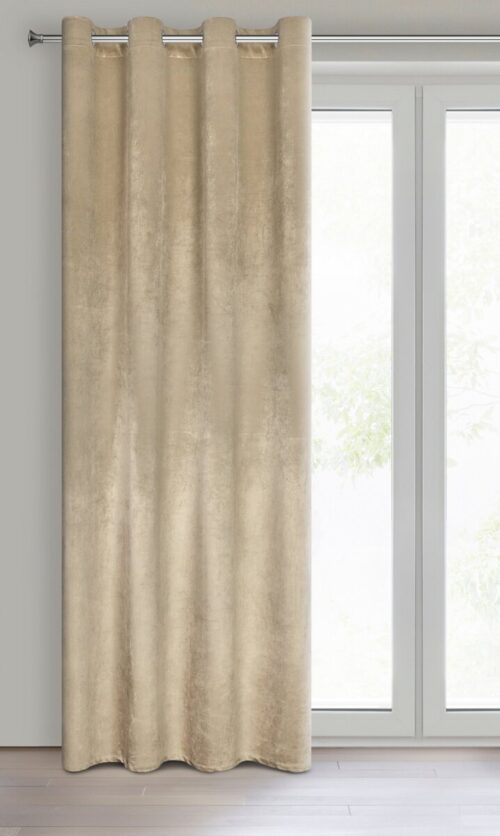 ZKDN-06A Velours gordijn met ringen ZKDN-06