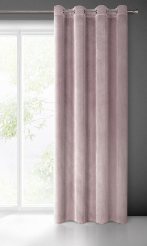 ZKDN-07A Velours gordijn met ringen ZKDN-07