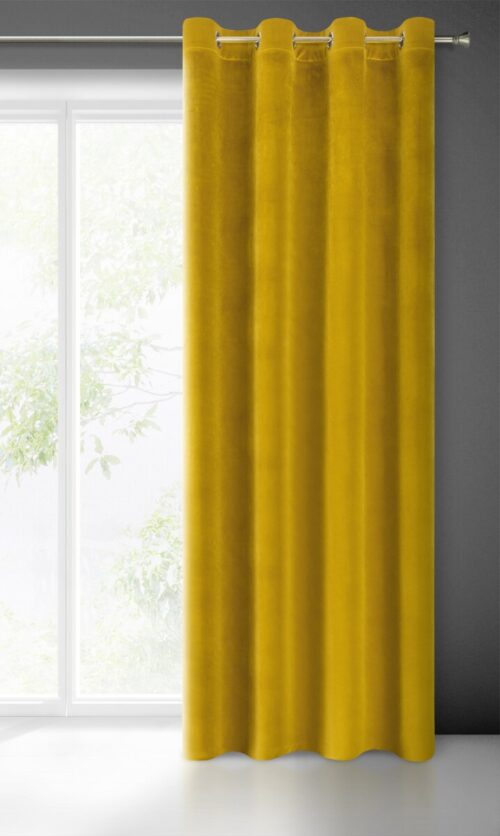 ZKDN-08A Velours gordijn met ringen ZKDN-08
