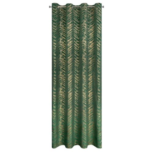 ZKDP-04-WW Fluwelen gordijn met glanzende print ZKPD-04