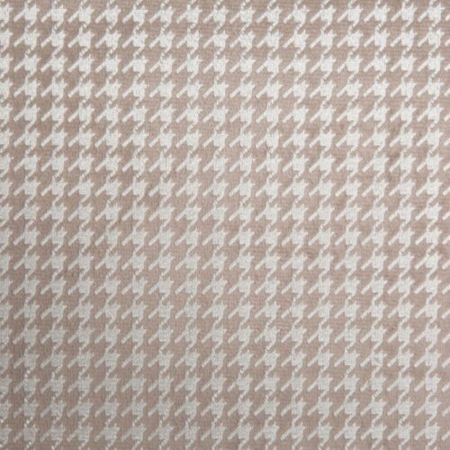 ZKED-01b Gordijn met pied-de-poule print ZKED-01