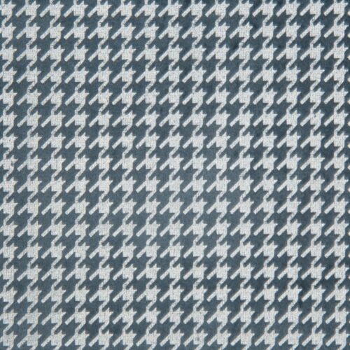 ZKED-03b Gordijn met pied-de-poule print ZKED-03