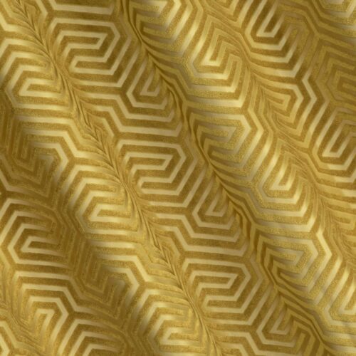ZKIA-02B Jacquard fluwelen gordijn met ringen ZKIA-02