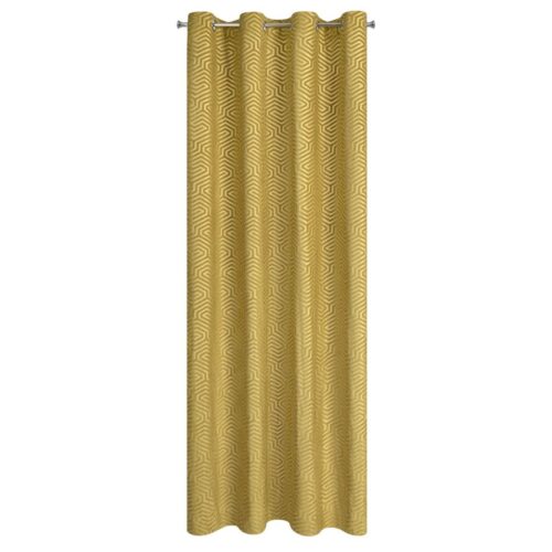 ZKIA-02C Jacquard fluwelen gordijn met ringen ZKIA-02