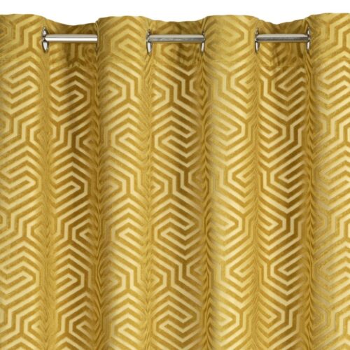 ZKIA-02D Jacquard fluwelen gordijn met ringen ZKIA-02