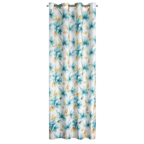 ZKIC-01-WW Gordijn met plantenprint-ZKIC-01
